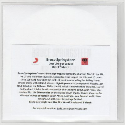 Front, Sticker