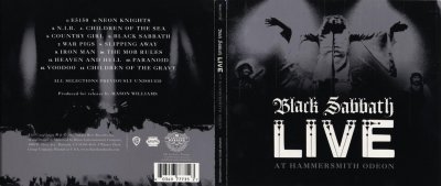 Front, Back, Spine, Track, Raw/Unedited