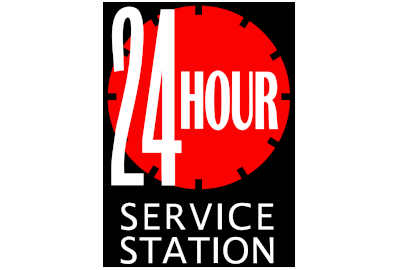 24 Hour Service Station logo