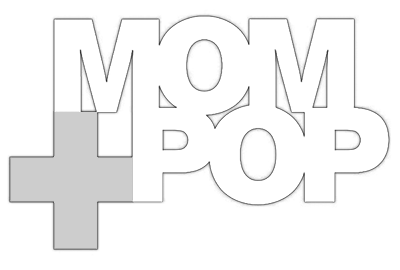 Mom+Pop logo