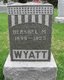 Photograph of Hershal Wyatt