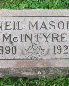 Neil Mason McIntyre
