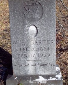 W. H. Carter