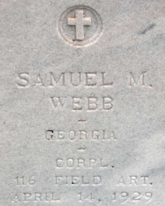 Samuel Marion Webb, Sr.