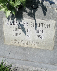 Joseph Baxter Shelton