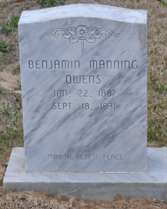 Benjamin Manning Owens