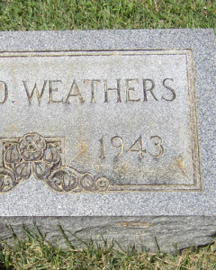 Cleveland Olen Weathers