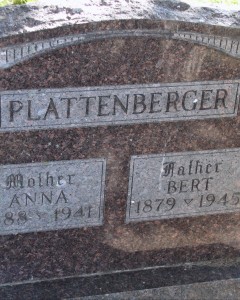 Bert Sylvester Plattenberger