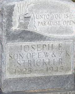 Joseph Ephraim Strickler