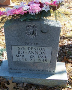 Sye Denton Bohannon