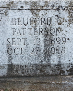 Beuford Calvin Patterson