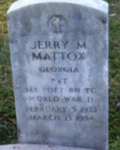 Jeremiah M. "Jerry" Mattox
