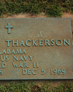 Walter A. Thackerson, Sr.