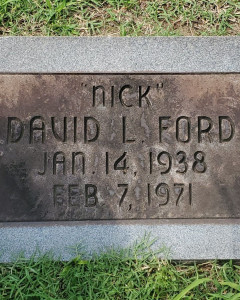 David Leroy "Nick" Ford