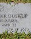 Photograph of Walter Krouskup