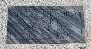 Marion Lee "Corky" Guthrie