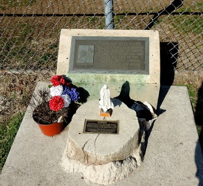 Memorial for PAPD K-9 Officer Sirius.