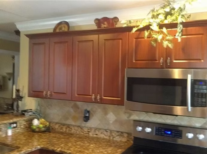 Solid surface counter tops by A & J Cabinetry