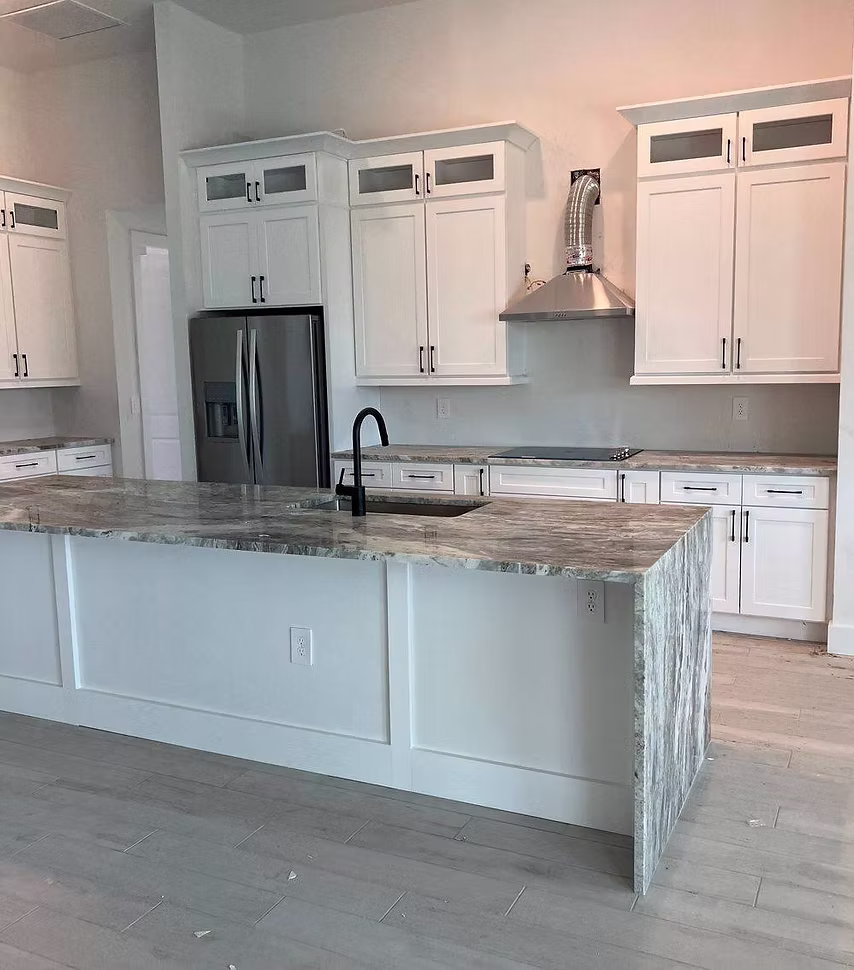 Kitchen counter tops by A & J Cabinetry