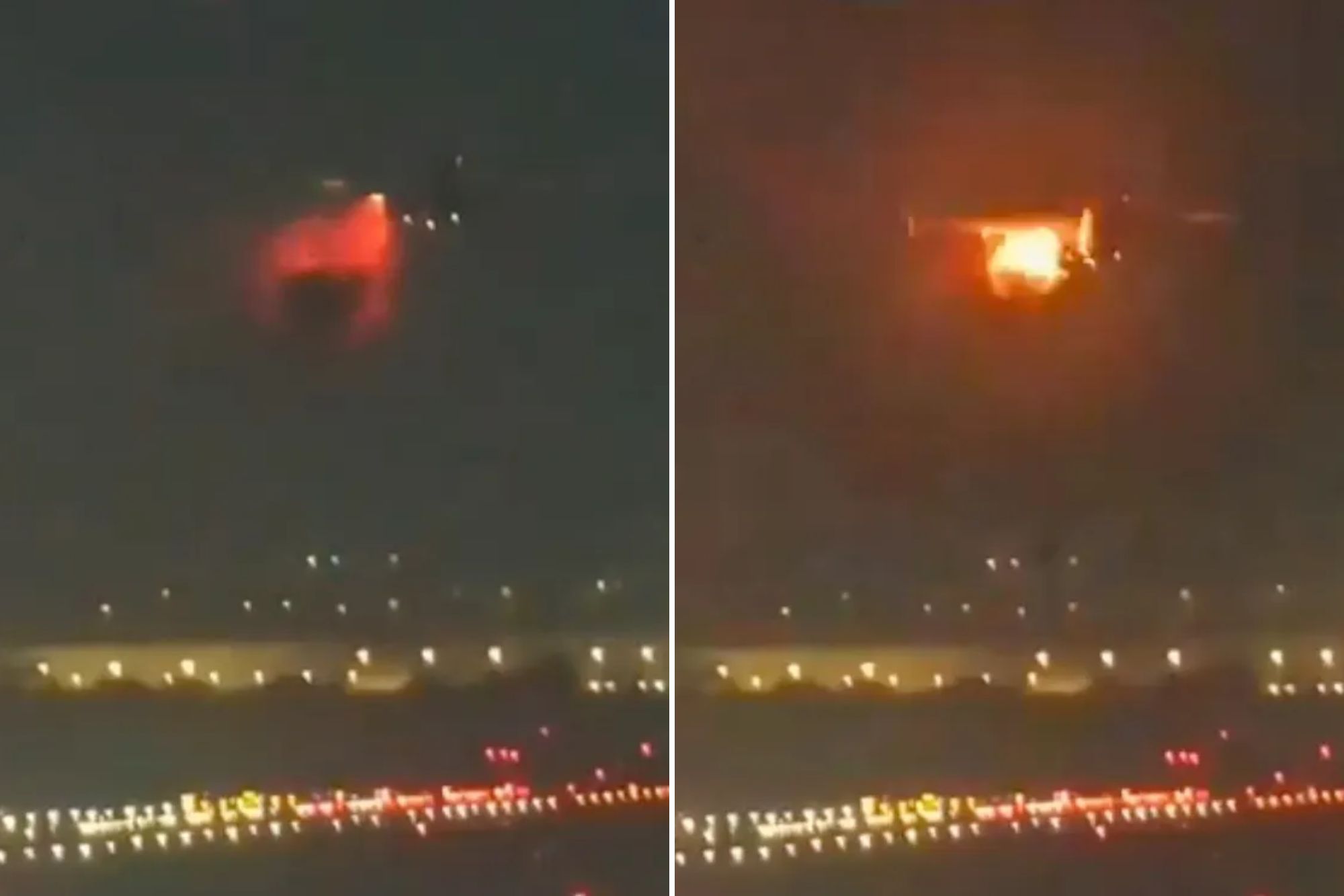 Delta flight’s engine explodes in heart-stopping video — forcing packed ...