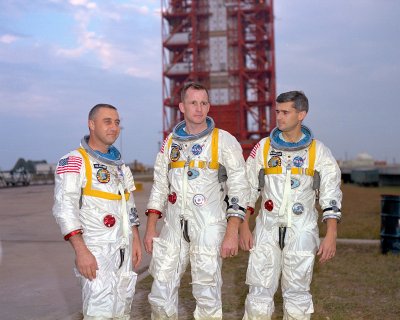 Apollo 1 crew, Grissom, White, and Chaffee