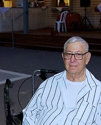 Avraham 'Rami' Katzir, 79, killed by Hamas terrorists in his home at Kibbutz Nir Oz, October 7, 2023 (Courtesy)