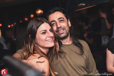 Karla Stelzer and Gabi Azoulay (Dotan Maor/Courtesy)