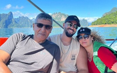 Izhar, Daniel and Gila Peled (Courtesy)