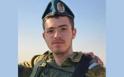 Lt. Yoav Malayev who was killed on the Zikim base on October 7, 2023. (IDF)