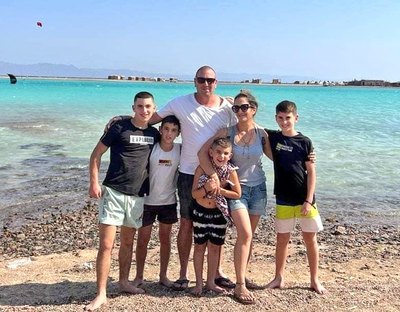 Rinat and Chen Even with Alon, Tomer, Nir and Ido (Courtesy)