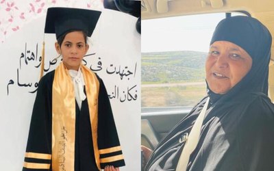 Mai Zuhair Abu Sabeeh (left) and Faizah Abu Sabeeh (Courtesy)