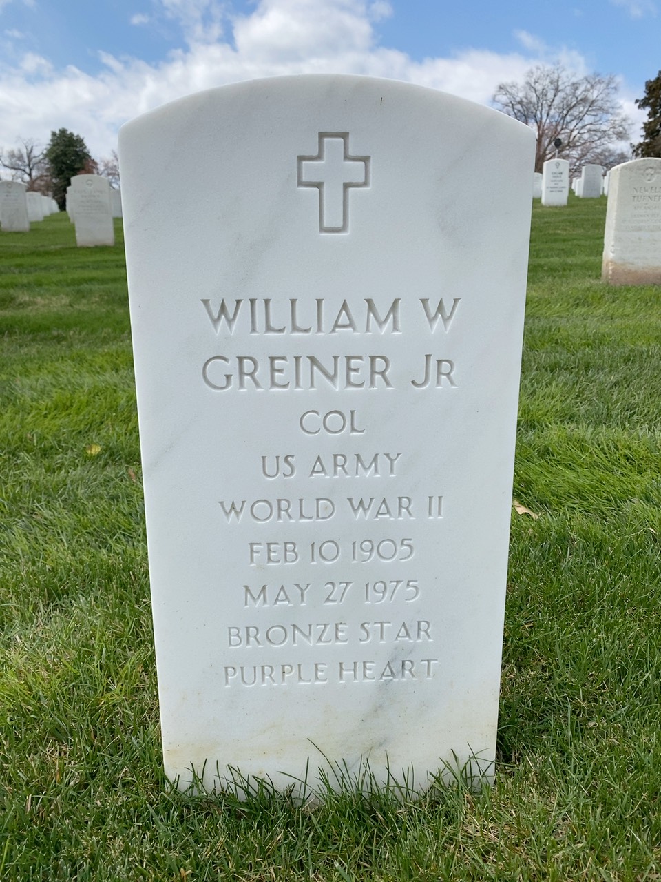 William W Greiner