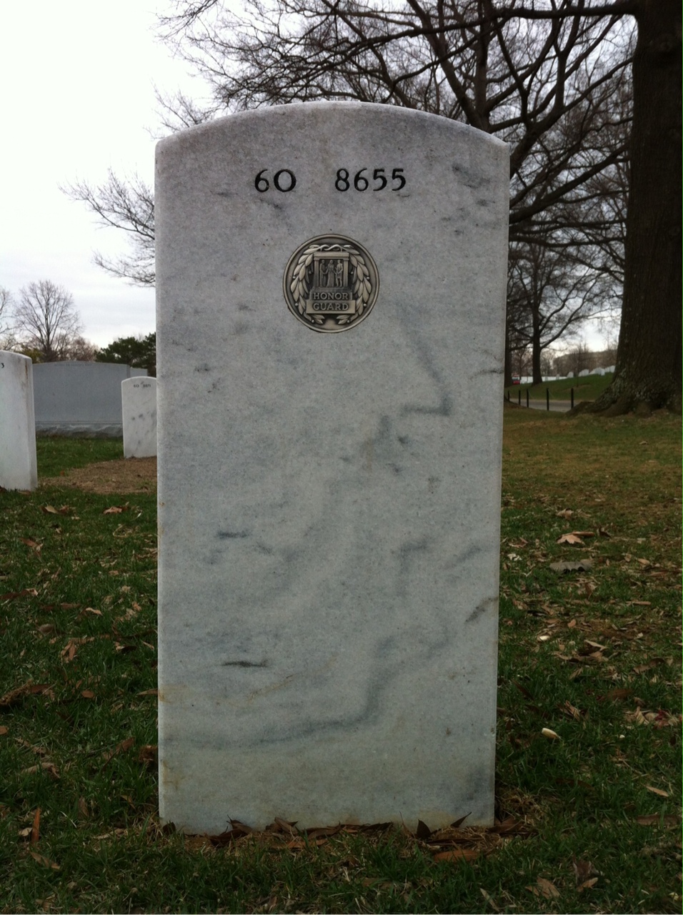 Back of headstone — Robert Burton