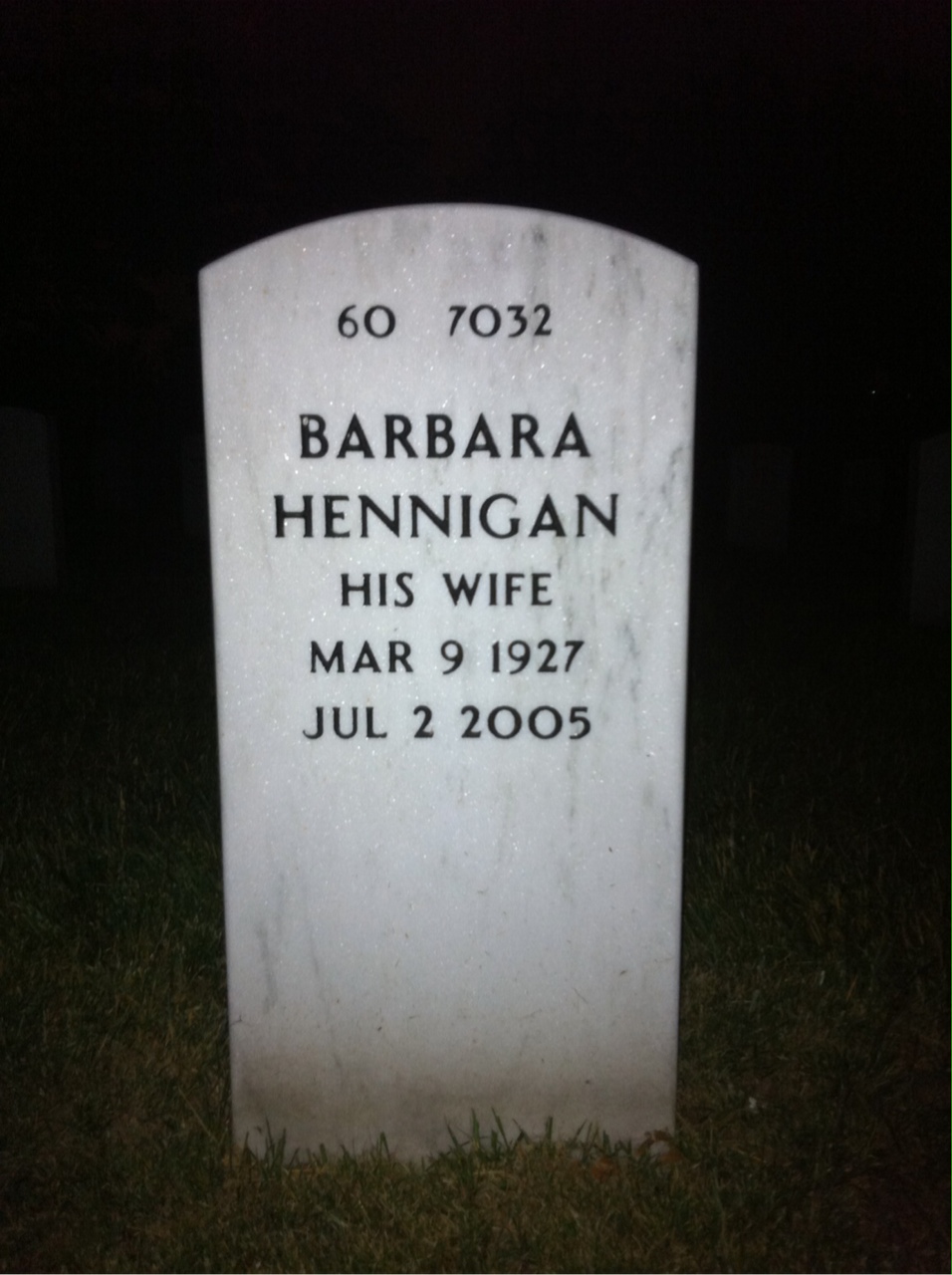 Back of headstone — William Steffey