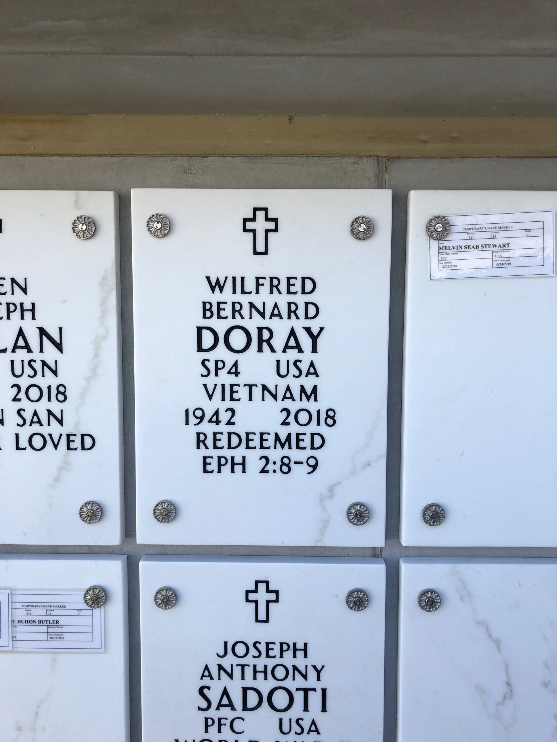 Wilfred B Doray