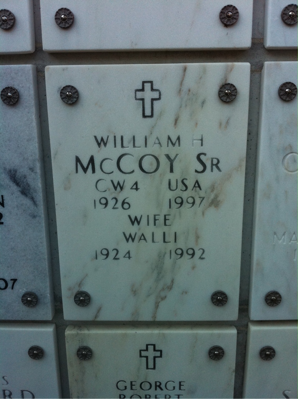William H Mccoy