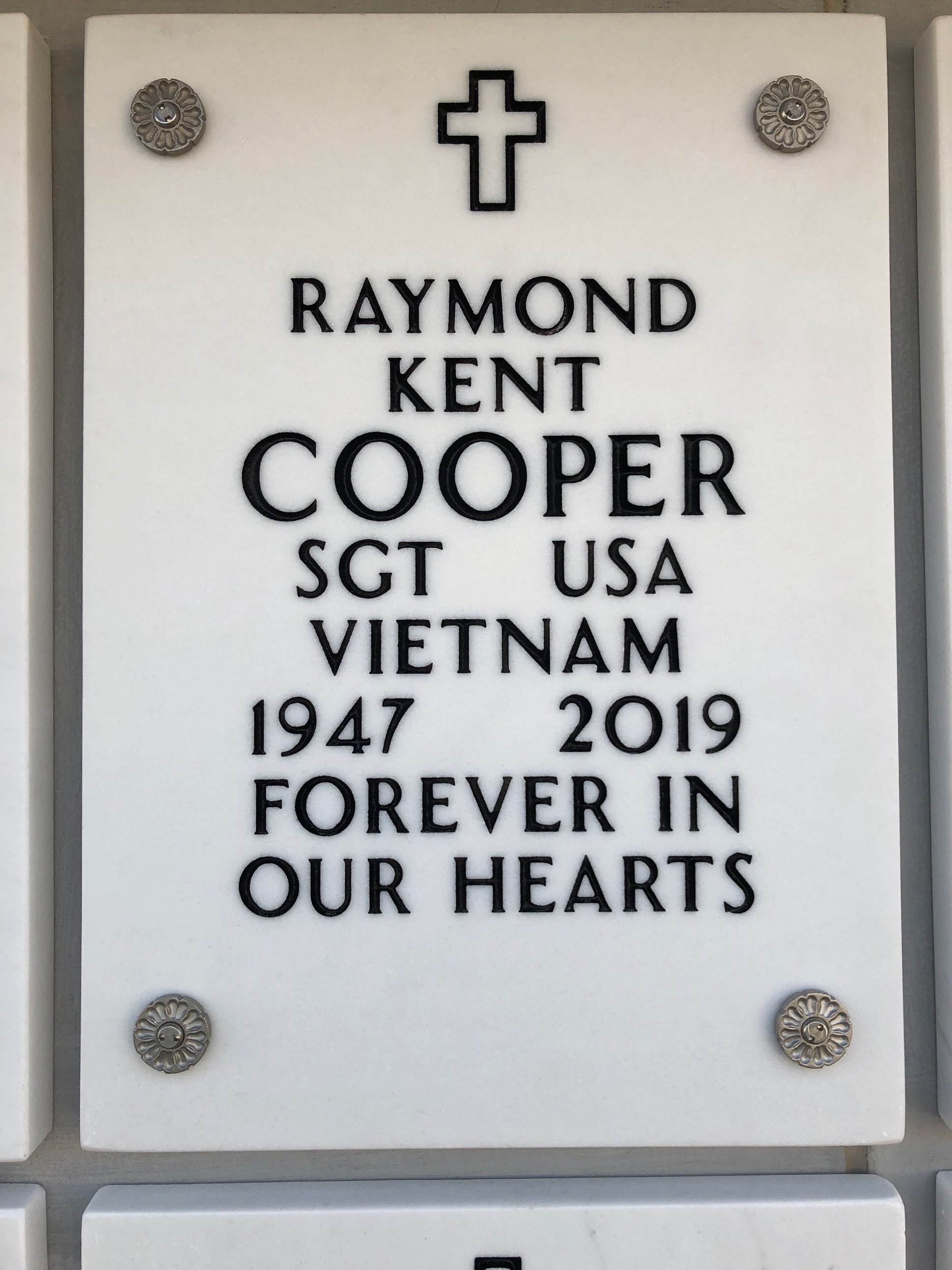 Raymond K Cooper