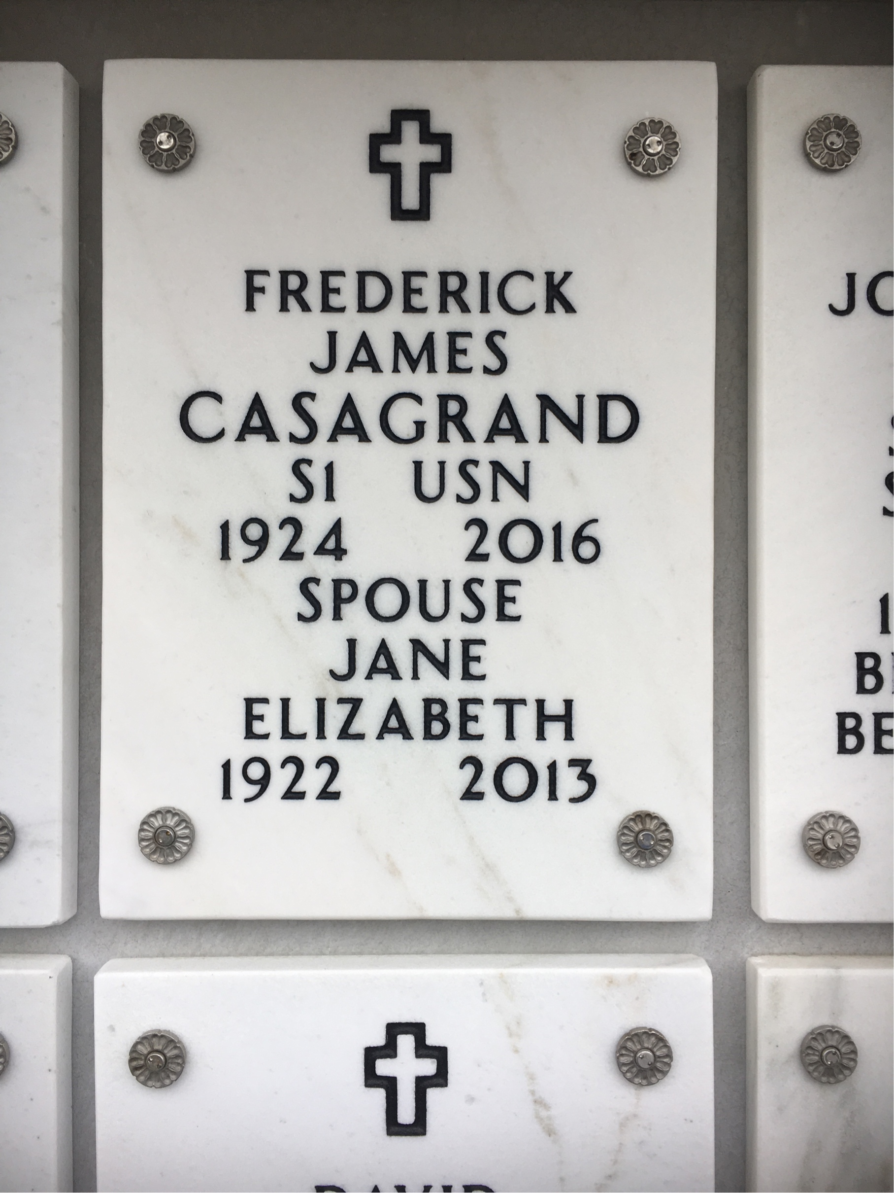 Frederick James Casagrand