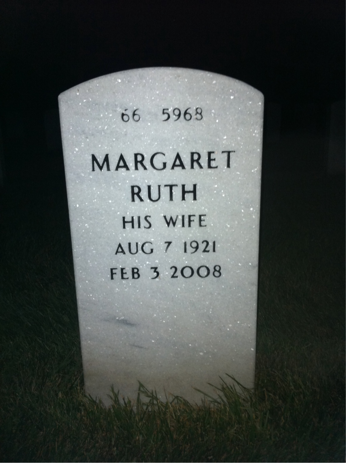 Back of headstone — Edward Brazas