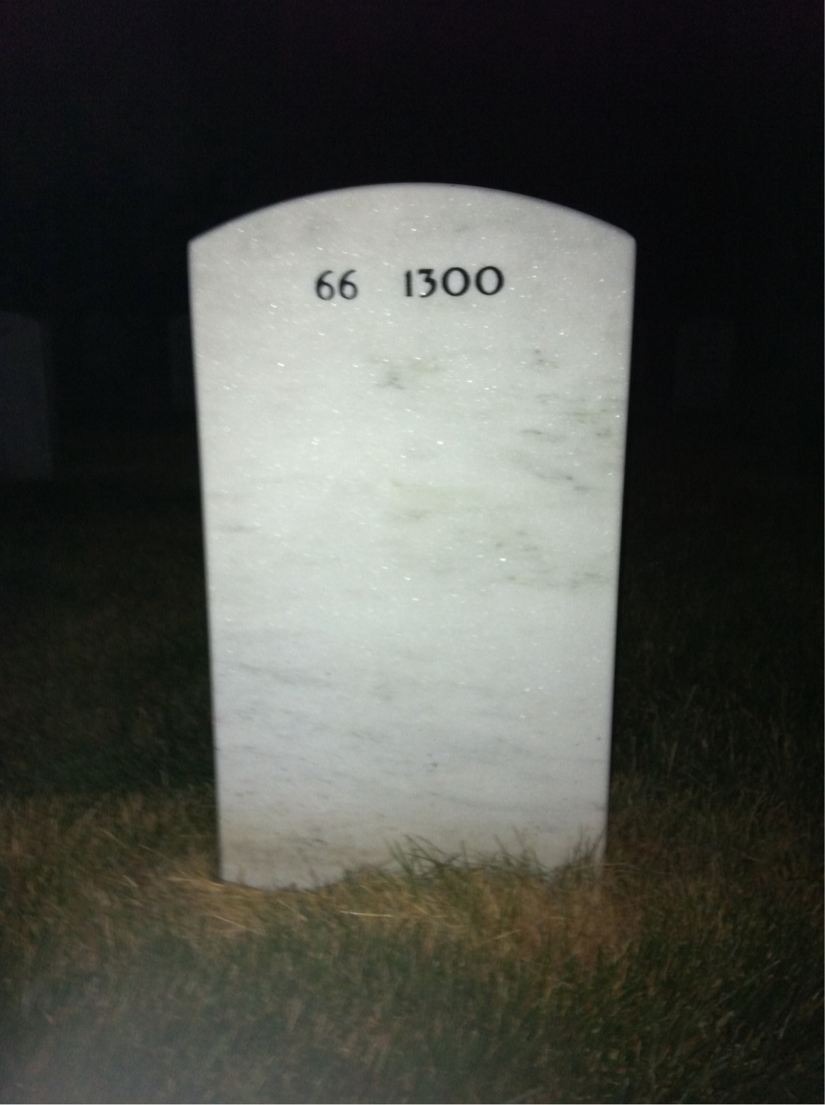 Back of headstone — Patrick Moyles