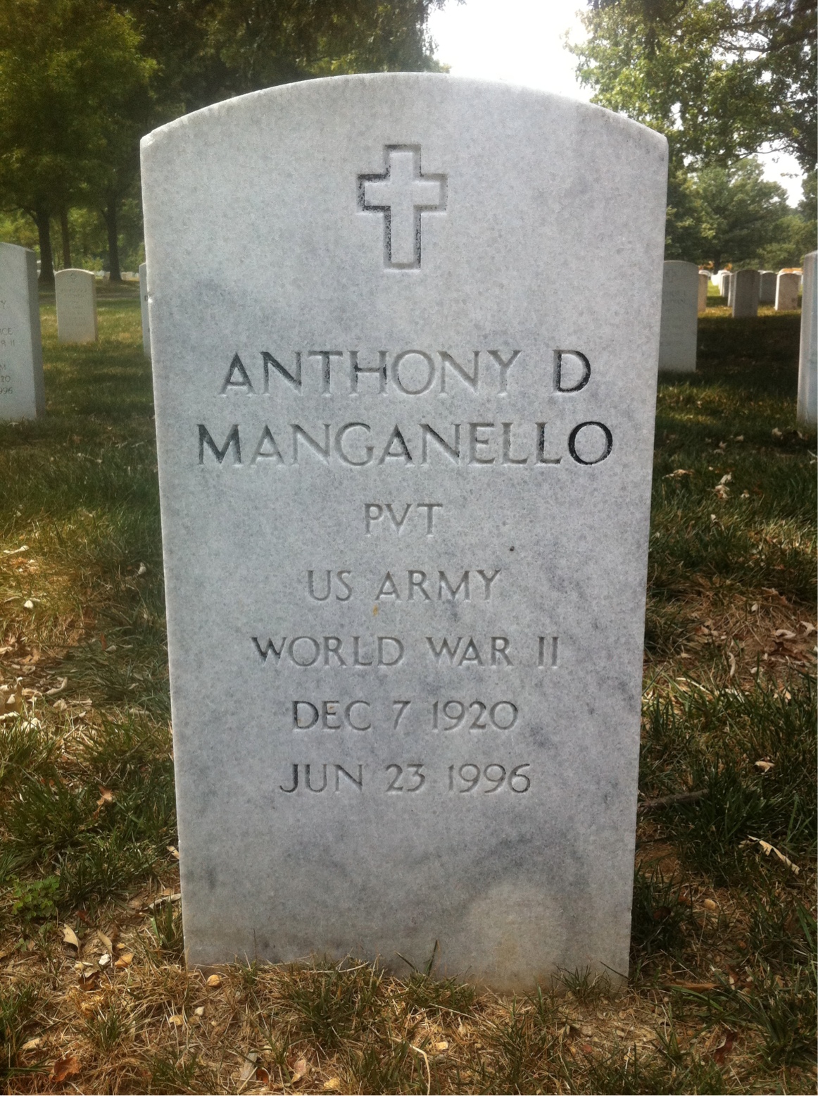 Anthony D Manganello
