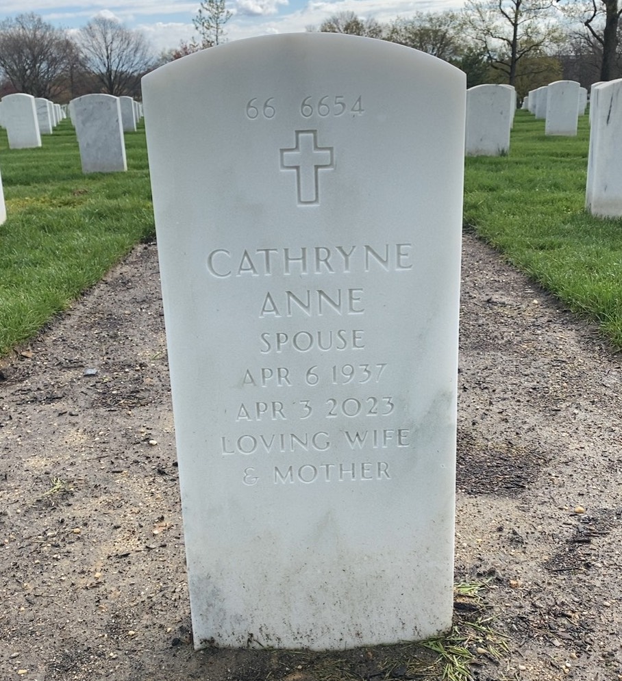 Back of headstone — James Milner