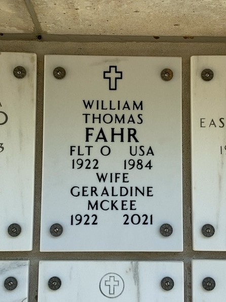 William T Fahr