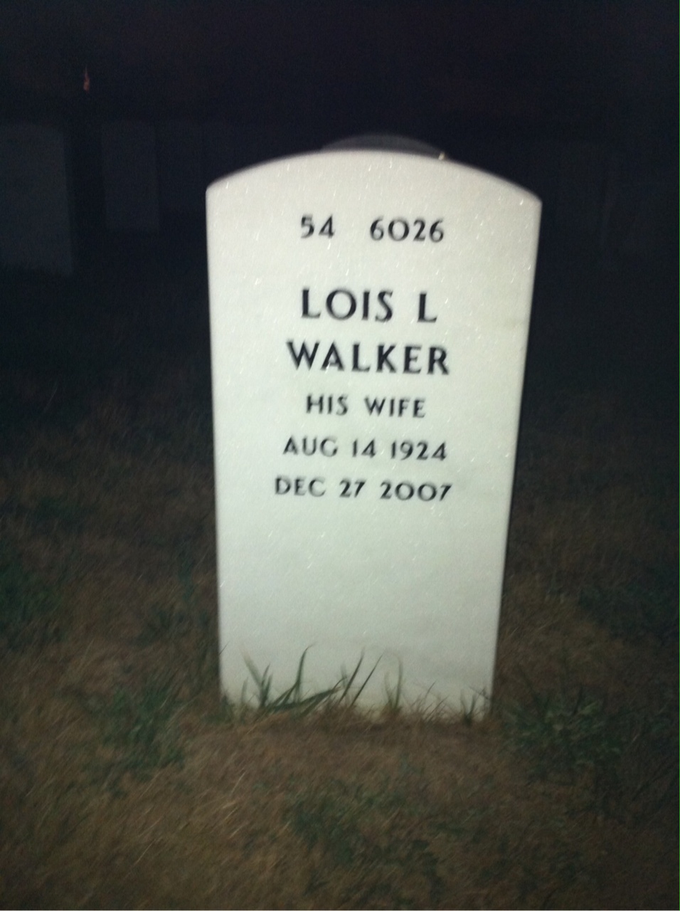 Back of headstone — Robert Thomson