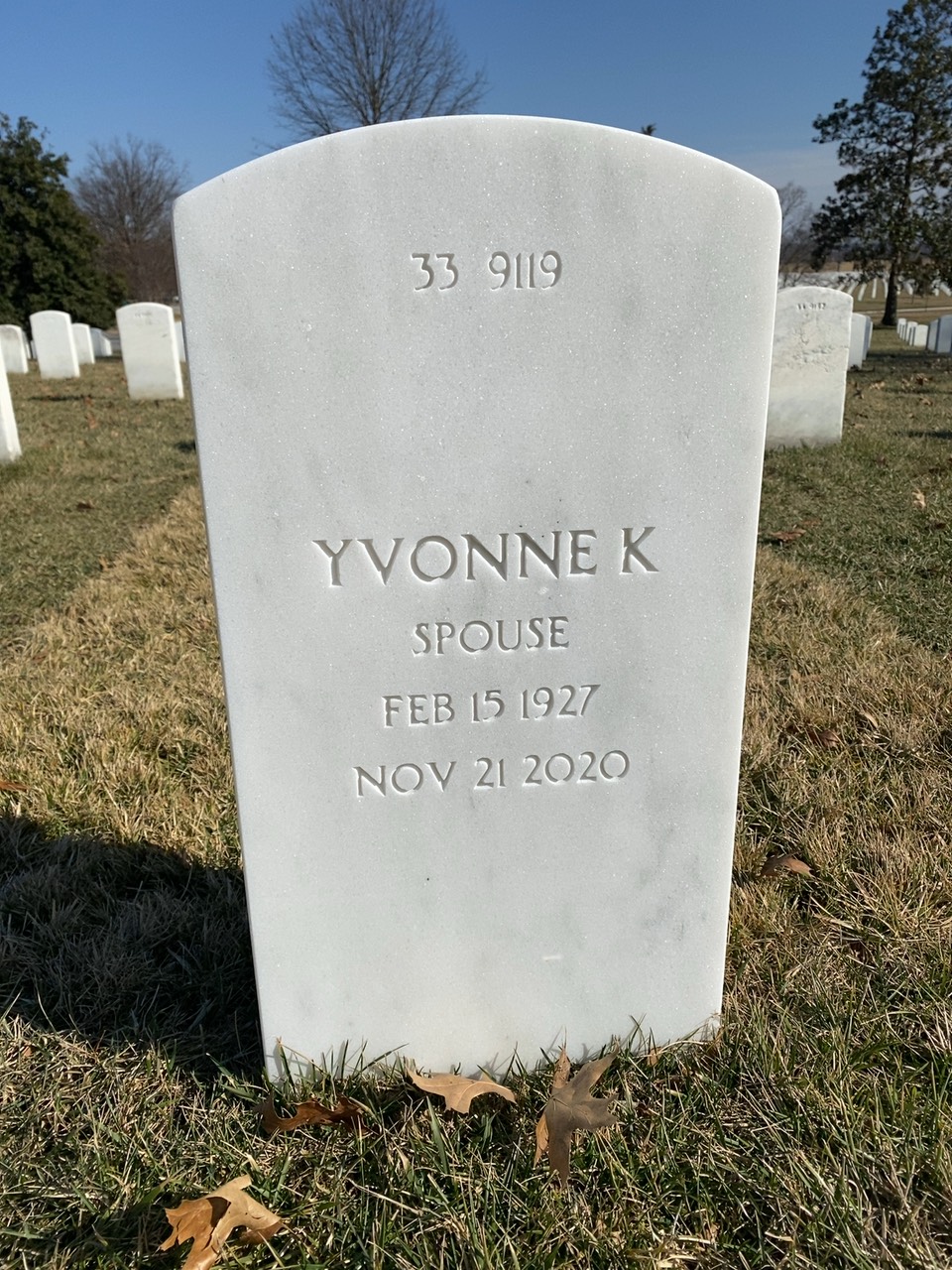 Back of headstone — Norman Rappaport