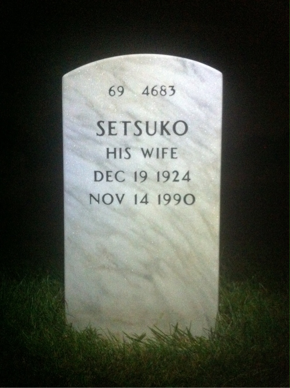 Back of headstone — Clayton Butler
