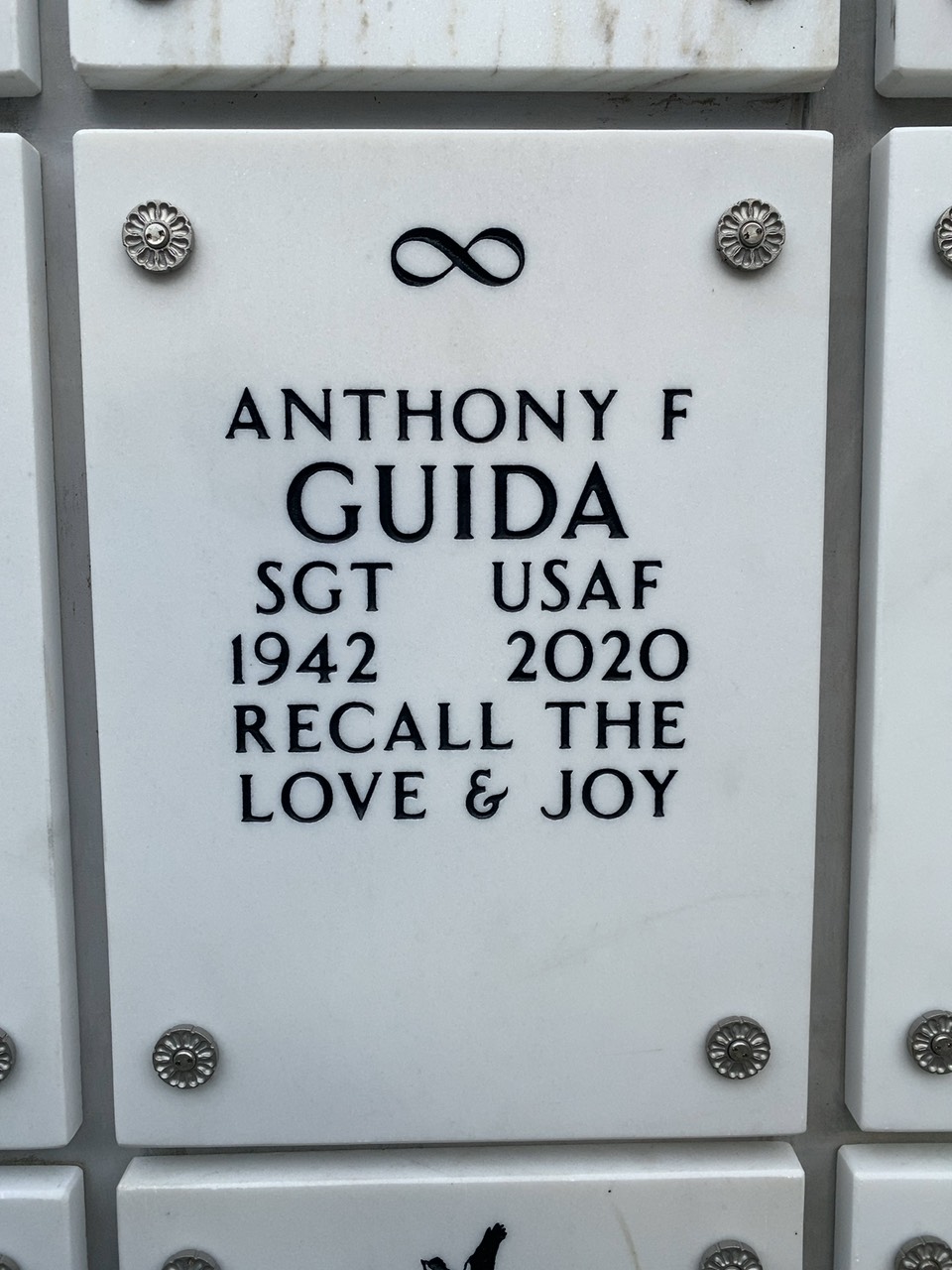 Anthony F Guida