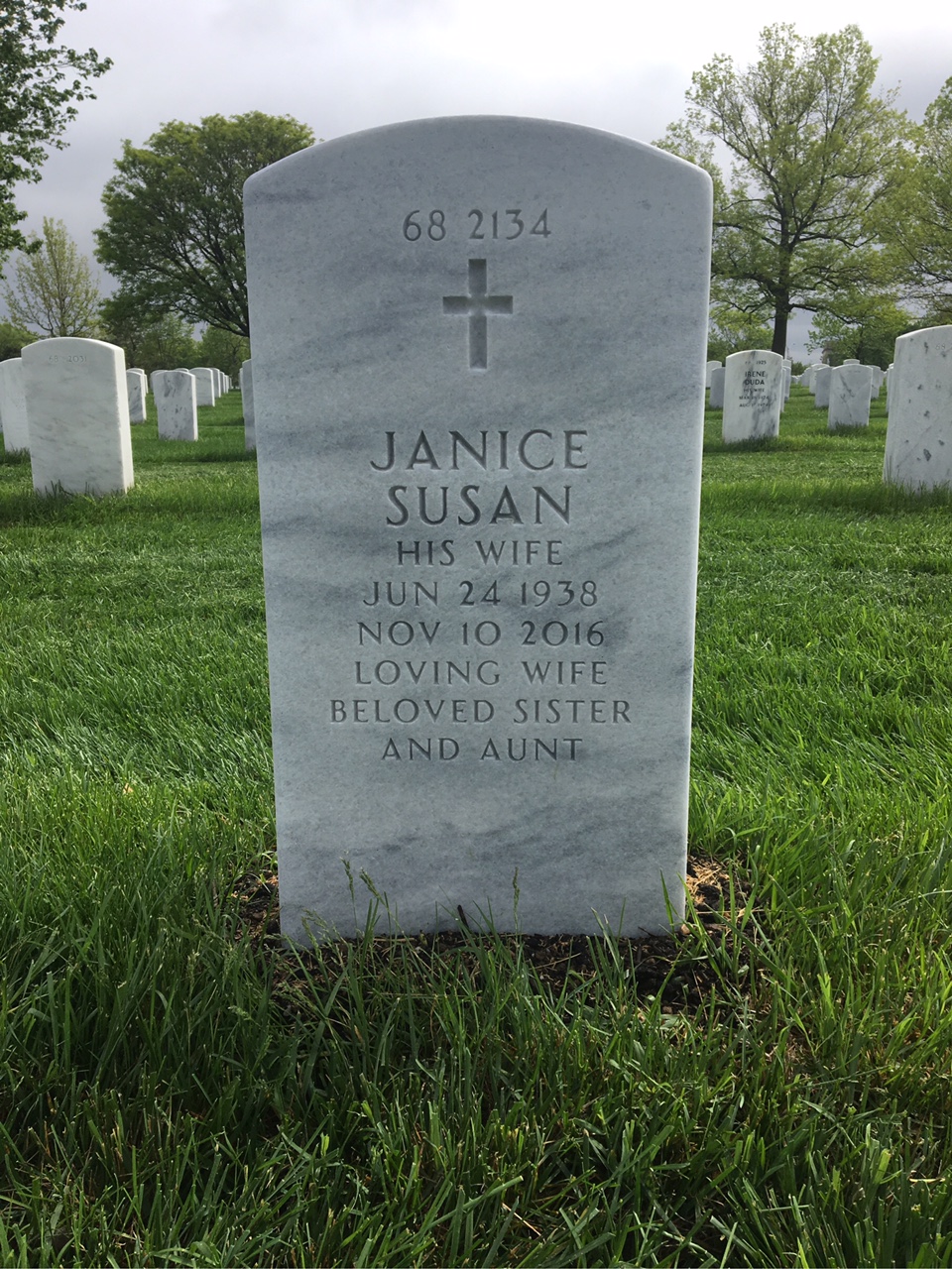 Back of headstone — William Jerome Nelson