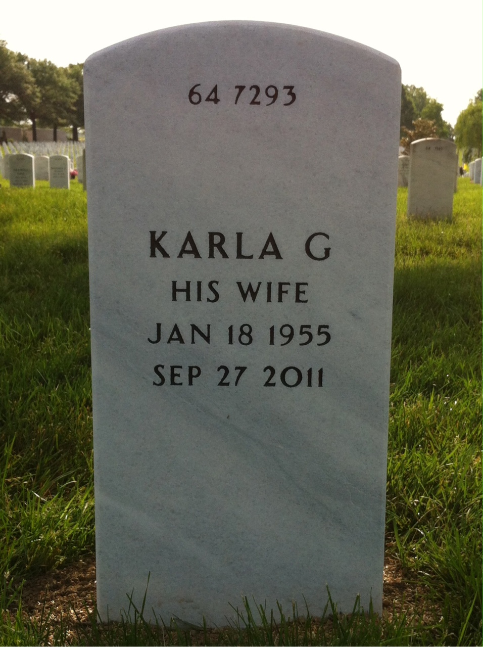 Back of headstone — Stephen Conrad Forgiel
