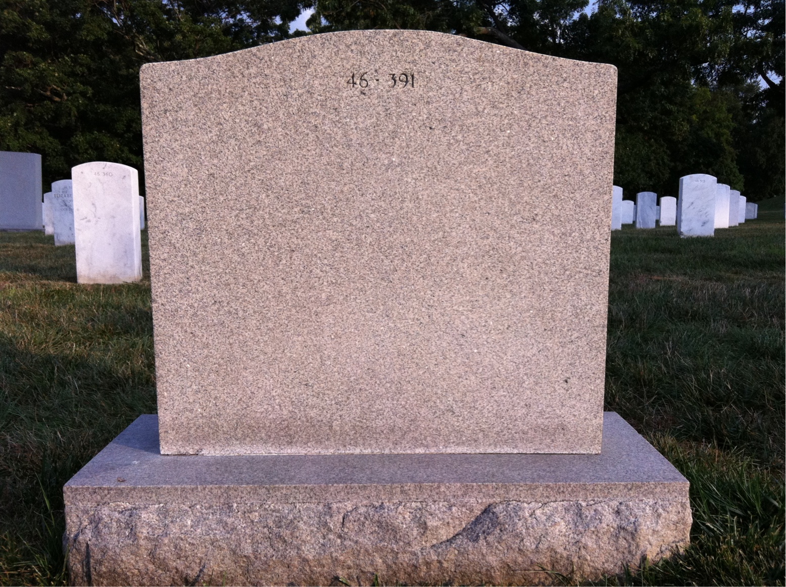 Headstone of David Albert Thorpe